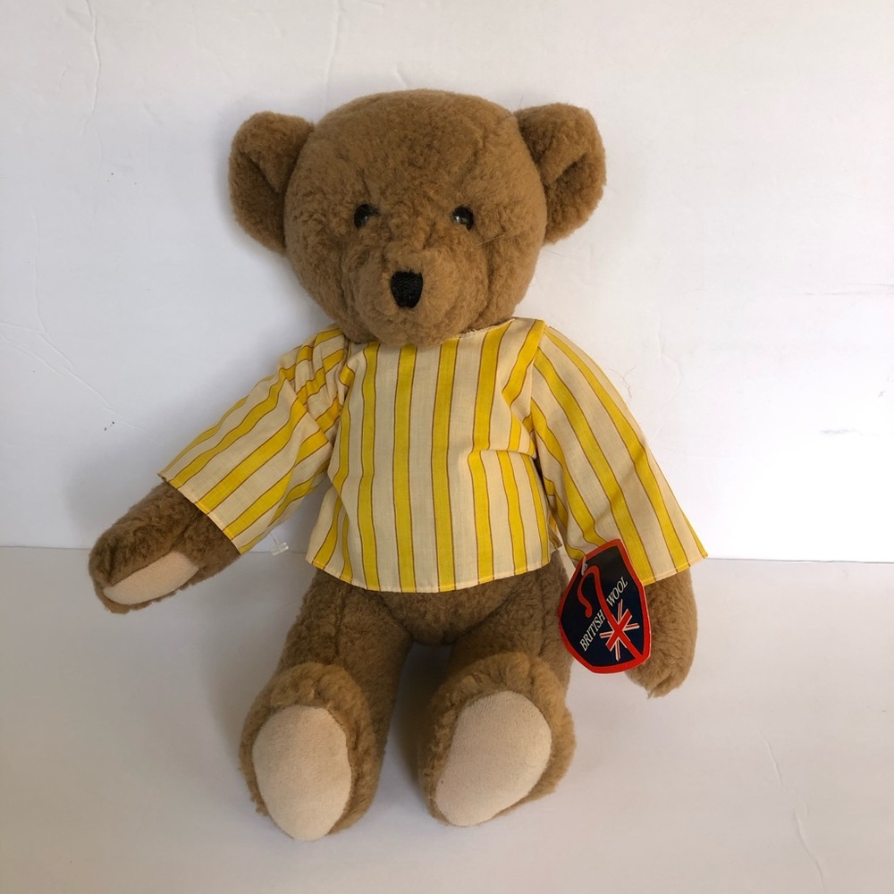 Dean’s British Wool Porridge Teddy Bear 1983 Ltd - Picture 1 of 8